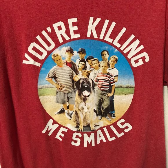 The Sandlot "You're Killing Me Smalls" Red Graphic T-shirt M - Picture 3 of 4